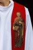 Stuła czerwona ze św. Piotrem i św. Pawłem – zdjęcie 4