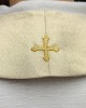 Stuła liturgiczna złota z haftem IHS