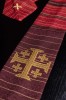 Ornat czerwony z nadrukiem krzyża jerozolimskiego – element zestawu