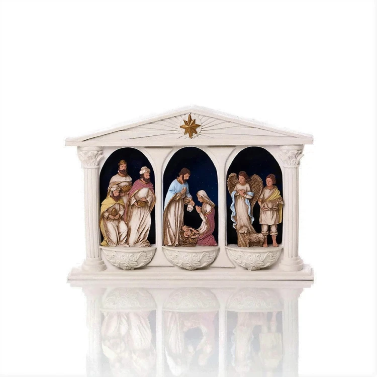 Szopka bożonarodzeniowa, świecąca