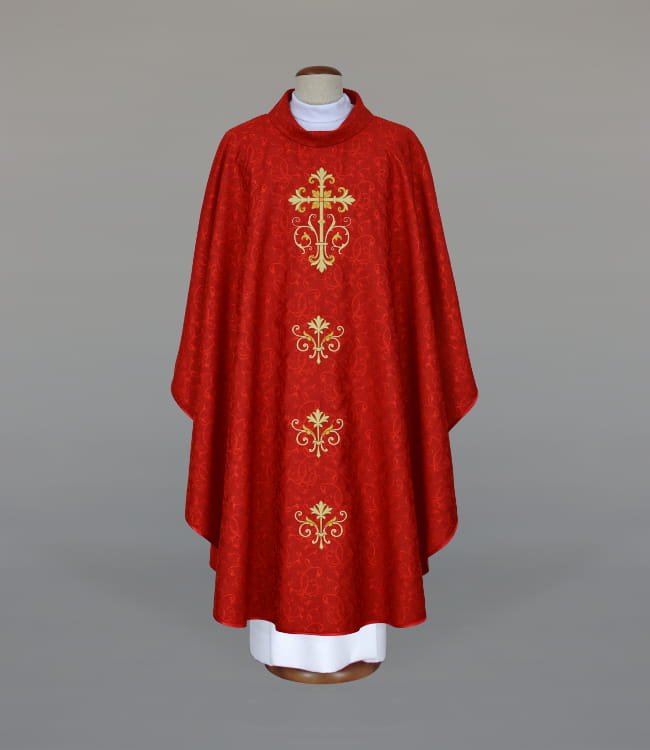 Ornat zdobiony haftem – wariant VIII