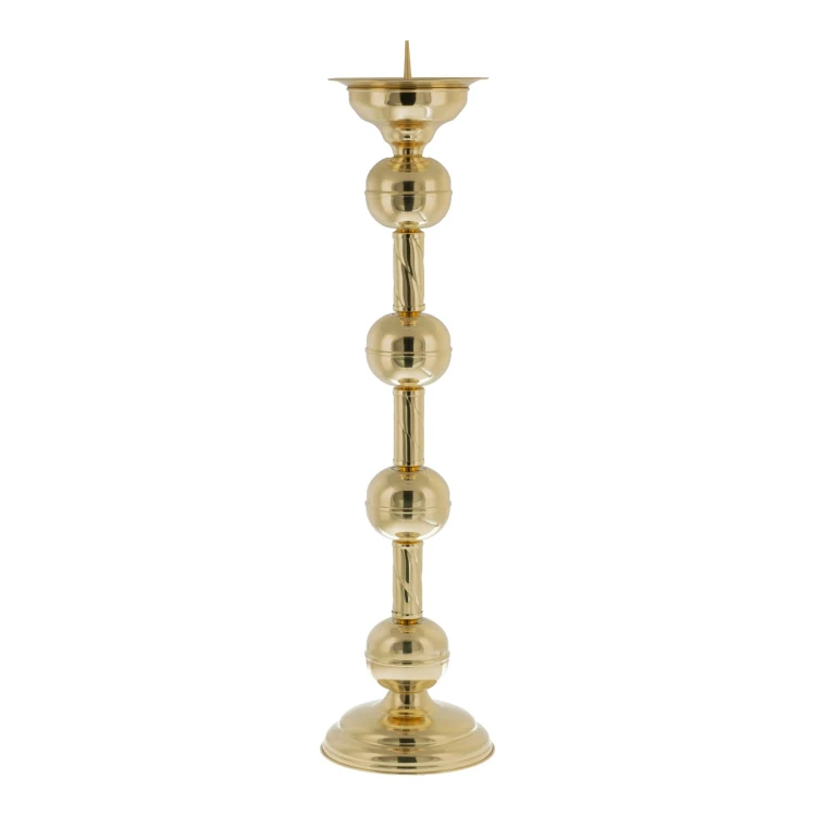 Lichtarz mosiężny (66 cm) – widok główny