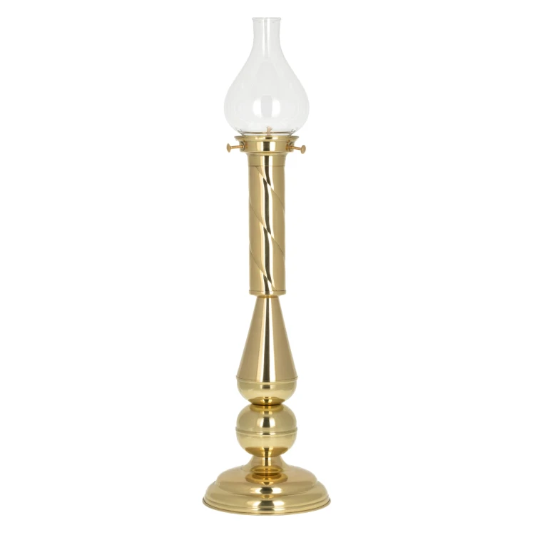 Lichtarz mosiężny, akolitka (64 cm) – widok główny