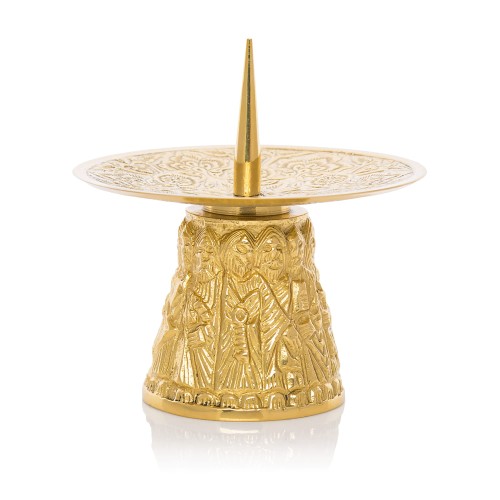 Lichtarz mosiężny - 7 cm – widok główny