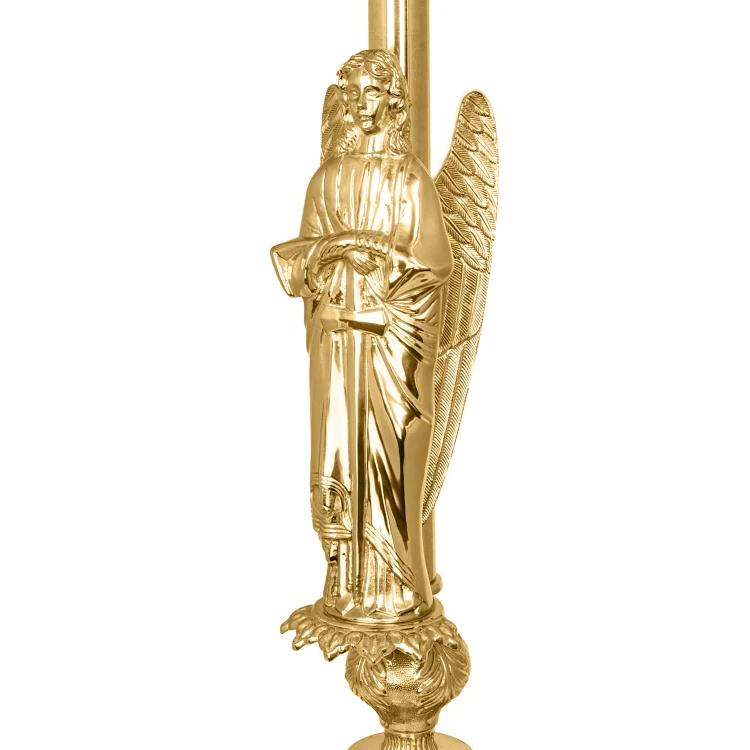 Lichtarz mosiężny anioł - 120 cm – ujęcie 8
