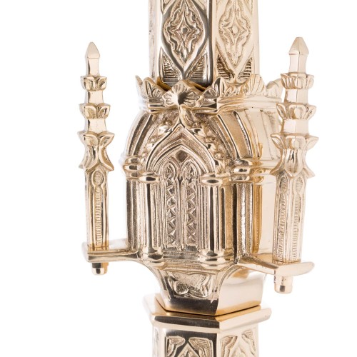 Lichtarz mosiężny 122 cm – ujęcie 2