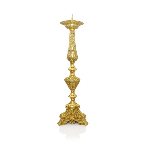 Lichtarz mosiężny 79 cm – widok główny
