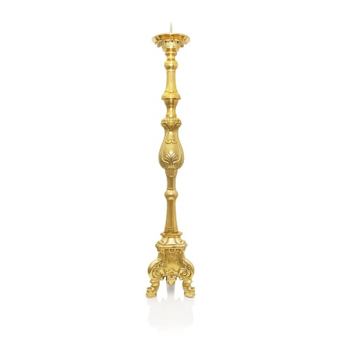 Lichtarz mosiężny 92 cm – widok główny