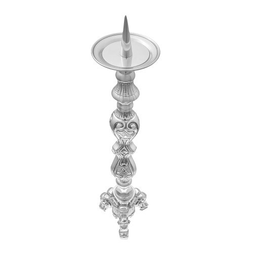 Lichtarz mosiężny nikiel - 60 cm – ujęcie 2