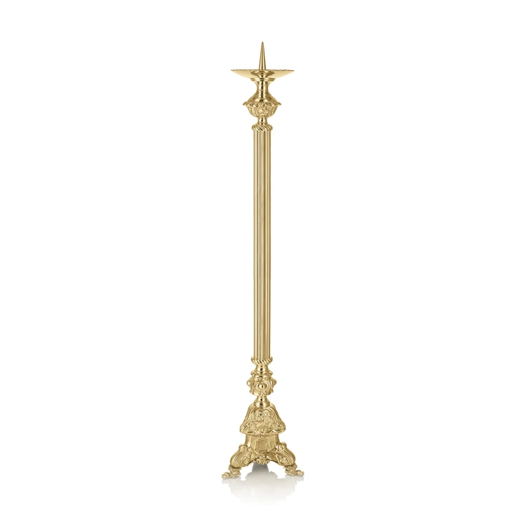 Lichtarz mosiężny 100 cm – widok główny