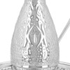 Niklowany dzbanek z tacą do chrztu 28 cm – ujęcie 5