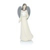 Anioł z gwiazdą Favola 23 cm - figurka w kremowej sukni - przód