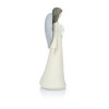 Anioł z gwiazdą Favola 23 cm - figurka w kremowej sukni - bok