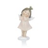 Aniołek Favola 10 cm - różowa figurka z gwiazdką - przód