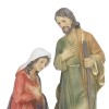 Święta Rodzina Favola 15 cm - figurka żywiczna - zbliżenie Maryi i Józefa