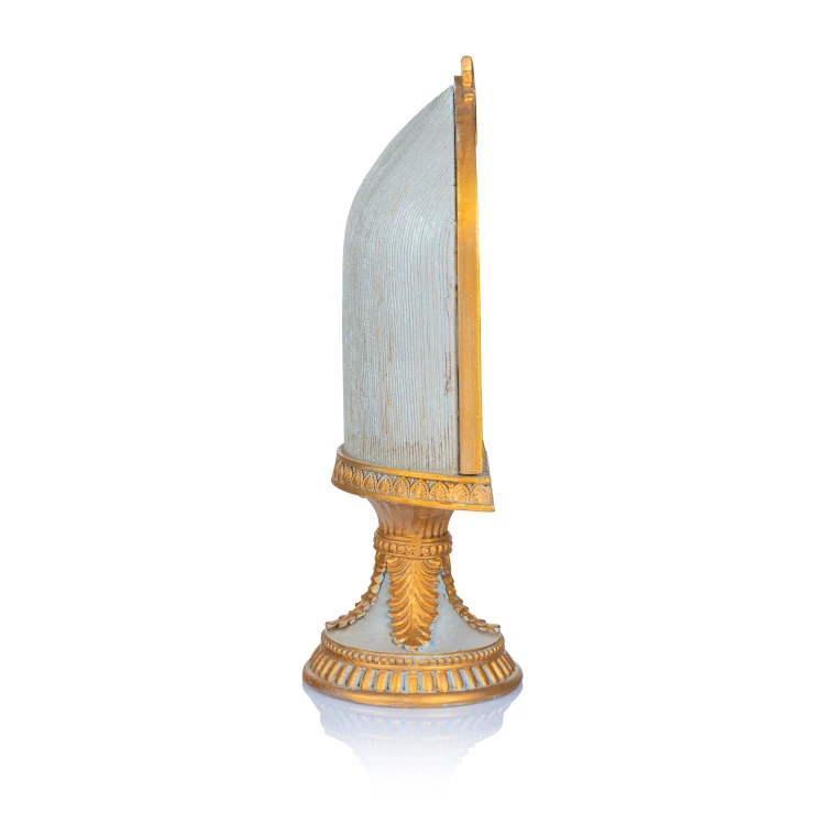 Podświetlana Święta Rodzina Favola 26 cm na postumencie - bok