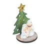 Święta Rodzina z choinką Favola 8 cm - mała figurka - widok z góry