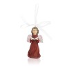 Aniołek w czerwonej sukni Favola 9 cm - zawieszka - przód