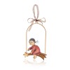 Aniołek na gwieździe Favola 15 cm - zawieszka - przód zawieszki