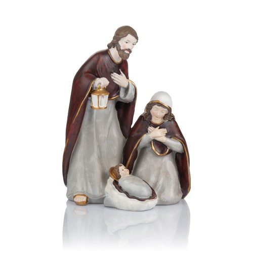 Święta Rodzina Favola 25,5 cm - figurka z żywicy - przód