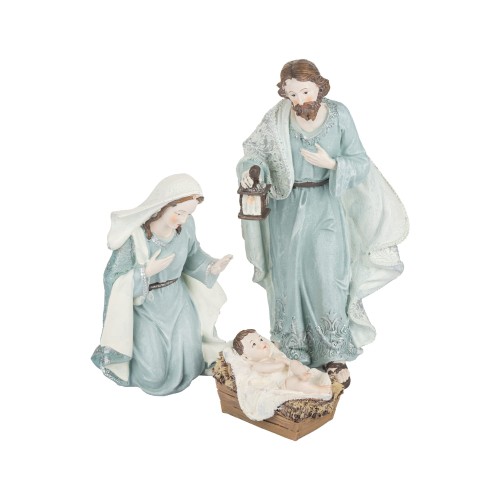 Święta Rodzina Favola 25 cm - jasne figurki z żywicy - osobne elementy