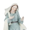 Święta Rodzina Favola 25 cm - jasne figurki z żywicy - zbliżenie Maryi