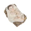 Święta Rodzina Favola 25 cm - jasne figurki z żywicy - zbliżenie Dzieciątka
