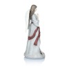 Anioł ze Świętą Rodziną Favola 25 cm - podświetlana figurka - bok