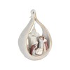 Święta Rodzina Favola 18 cm - podświetlana figurka w oprawie - widok z góry