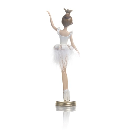 Baletnica Favola 21 cm - figurka w jasnej spódniczce - tył