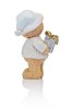 Miś świąteczny z prezentem Favola 13 cm - figurka - tył