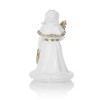 Biały Mikołaj Favola 23 cm - figurka z choinką - tył