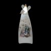 Anioł ze Świętą Rodziną Bianco 19,5 cm - podświetlany - ujęcie 2