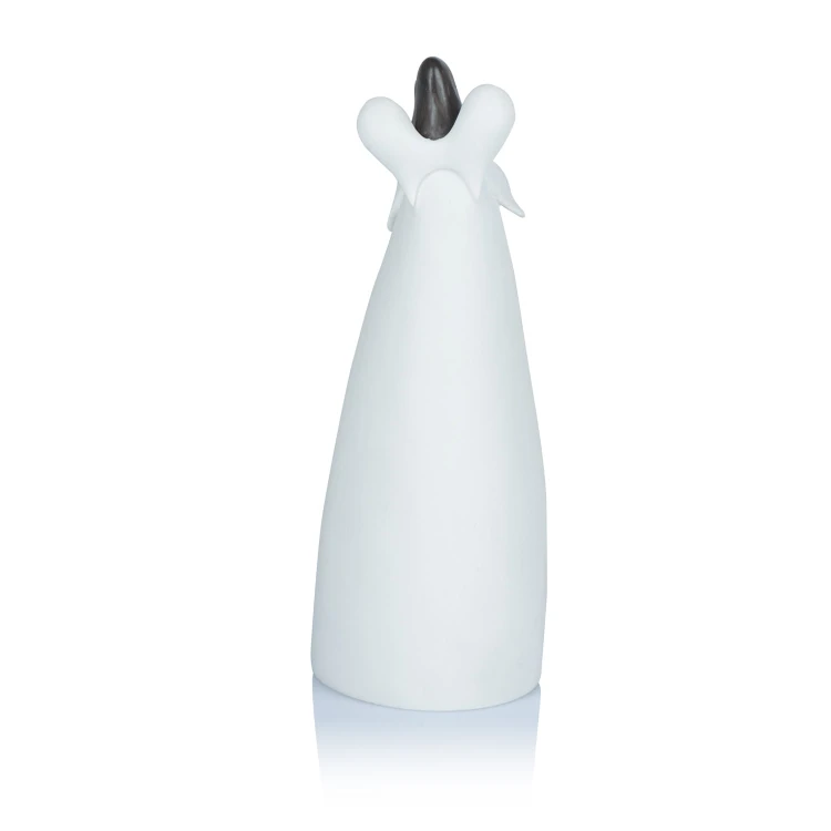 Anioł ze Świętą Rodziną Bianco 19,5 cm - podświetlany - ujęcie 4