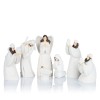 Szopka Bianco - białe figurki, św. Józef 15 cm - widok główny