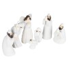 Szopka Bianco - białe figurki, św. Józef 15 cm - ujęcie 2