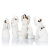 Szopka Bianco - białe figurki, św. Józef 15 cm - ujęcie 3