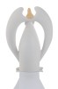 Anioł ze Świętą Rodziną Bianco 16,5 cm - świetlna figura - ujęcie 4