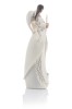Anioł ze Świętą Rodziną Bianco 19 cm - podświetlana figura - ujęcie 4