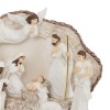 Szopka Bianco 12 cm - jasna, podświetlana scena - ujęcie 4