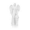 Anioł Stróż z chłopcem 18,5 cm - zestaw dwóch figurek - widok główny
