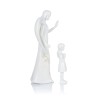 Anioł Stróż z dziewczynką 18,5 cm - zestaw dwóch figurek - ujęcie 2