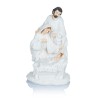 Święta Rodzina Bianco 19 cm - biała figura z żywicy - widok główny