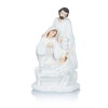 Święta Rodzina Bianco 19 cm - biała figura z żywicy - ujęcie 4