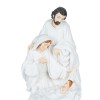 Święta Rodzina Bianco 19 cm - biała figura z żywicy - ujęcie 6