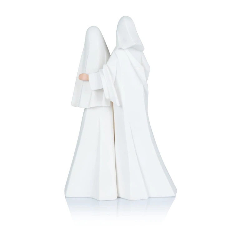 Święta Rodzina Bianco 18,5 cm - podświetlane figury - ujęcie 3