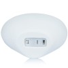 Mała szopka Bianco 8 cm - owalna, podświetlana - ujęcie 4