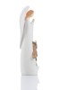Anioł ze Świętą Rodziną Bianco 18 cm - mała stajenka - ujęcie 3