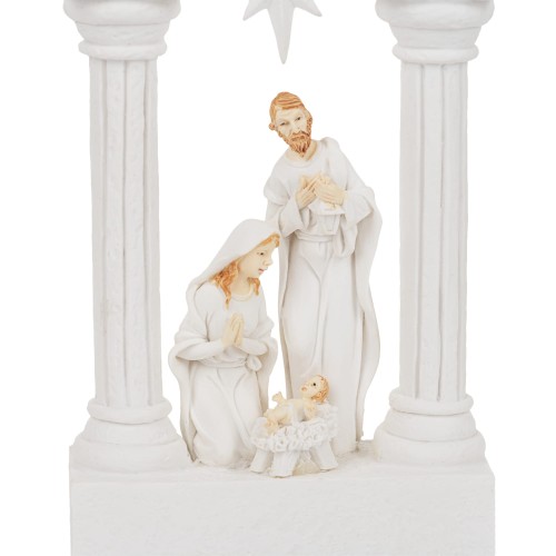 Szopka Bianco w trzech arkadach - podświetlana, 25 cm - ujęcie 2