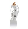 Anioł podświetlany Bianco - ażurowa figura 9 x 20 cm - widok główny